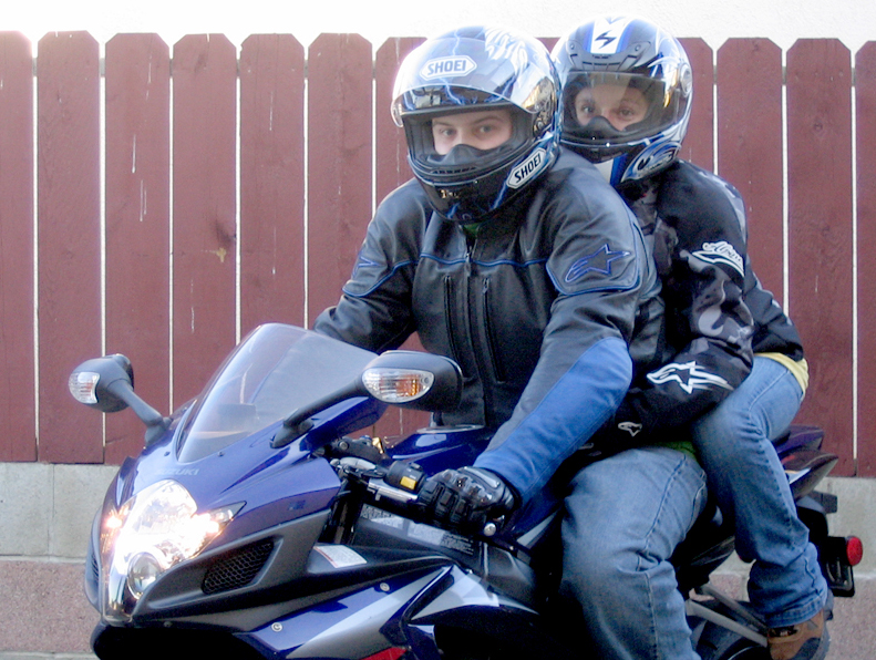 Me and the Mrs. on the Bike